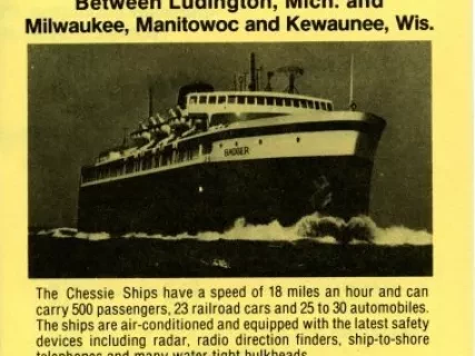 Brochure - Chessie System
Lake Michigan Autoferry Service