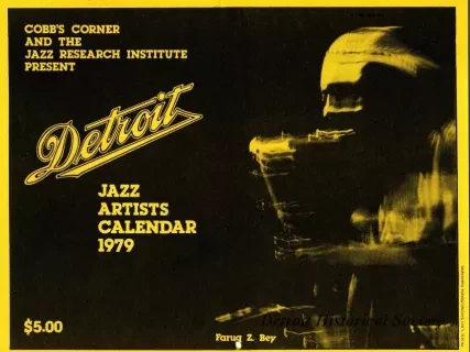 Calendar - Detroit Jazz Artists Calendar, 1979