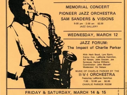 Flier - Detroit Jazz Center
