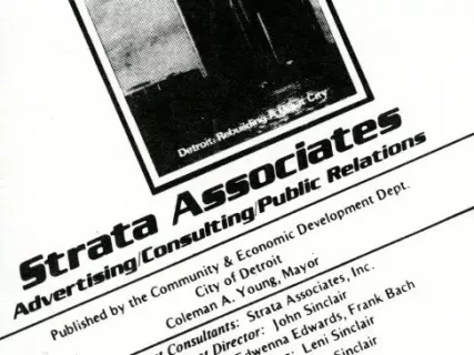 Advertisement - Renaissance People
Strata Associates