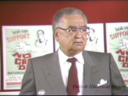 U-Matic - No Crime Day News Conference
Sept. 4, 1986 11 a.m.
Tape #1
Raw Footage