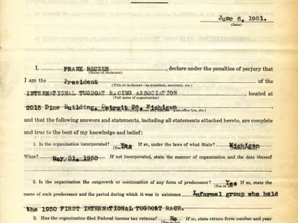 Application - Exemption Application