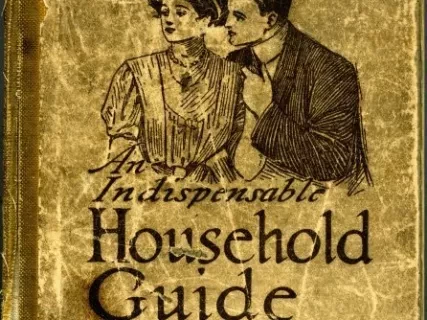 Book - Marriage Record and Hints on Housekeeping: 
An Indispensable Household Guide