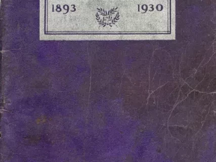 Booklet - In Memoriam, Gerald E. Buckley, 1893-1930