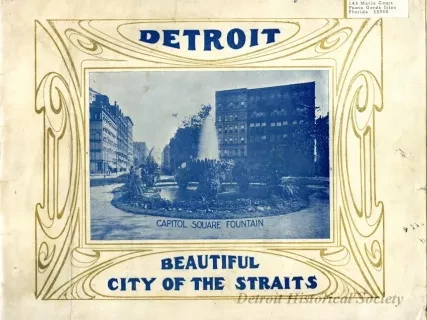 Booklet - Detroit - Beautiful City of the Straits