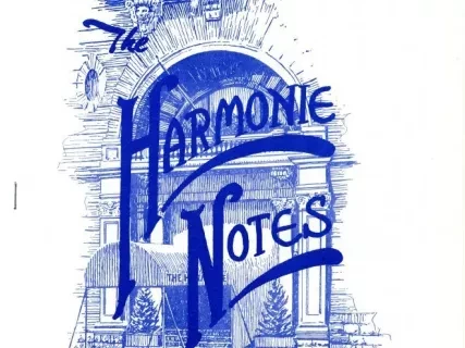 Newsletter - The Harmonie Notes