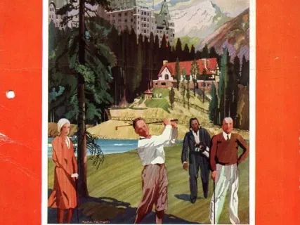 Menu - Banff
(On To Alaska With Buchanan)