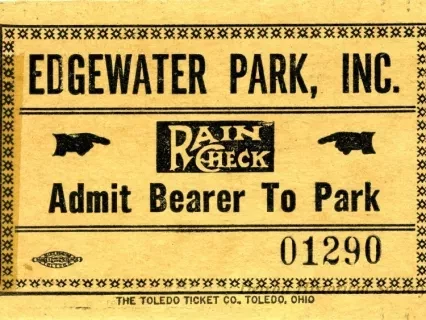 Ticket, Admission - Edgewater Park, Inc.