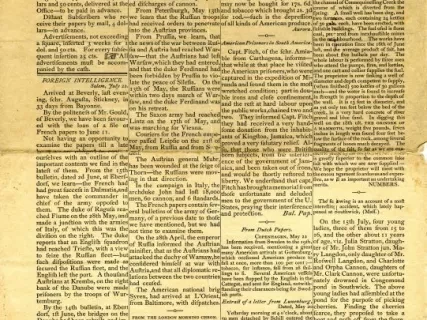 Newspaper - Michigan Essay:
or the Impartial Observer