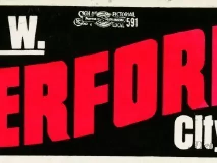 Sticker, Bumper - Clara W. Rutherford, 7
City Treasurer