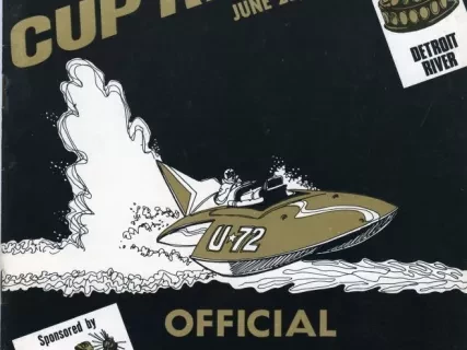 Program - Official Program, Gold Cup Race, June 25, 1972