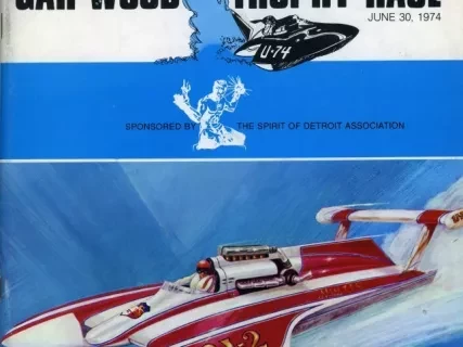Program - Official Program, Gar Wood Trophy Race, June 30, 1974