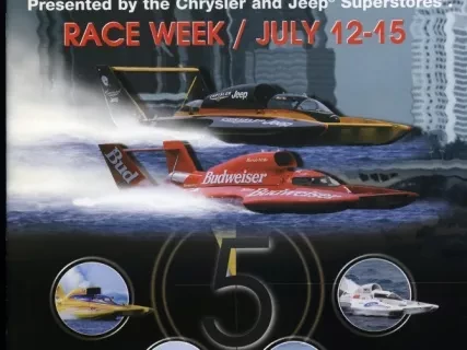 Program - Official Program, Detroit APBA Gold Cup Race, July 12 - 15, 2001