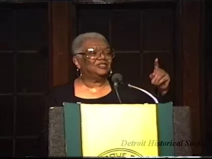 File, Digital Video - Lucille Clifton
Reading/Reception
4/14/00