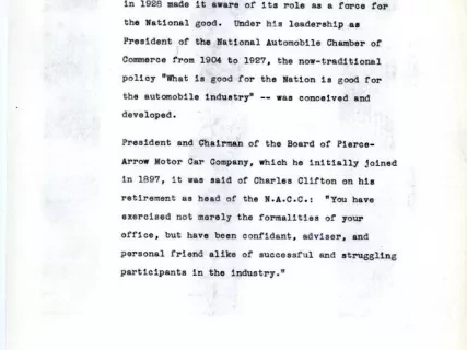 Release, News - Text on Clifton