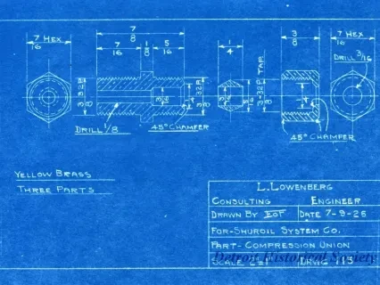Blueprint - Part - Compression Union