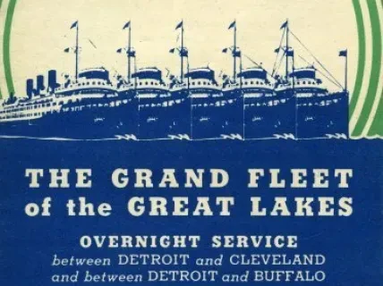 Brochure - D&C Lake Line 1945