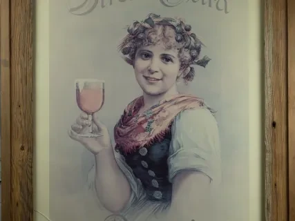 Sign, Advertising - Stroh's Extra