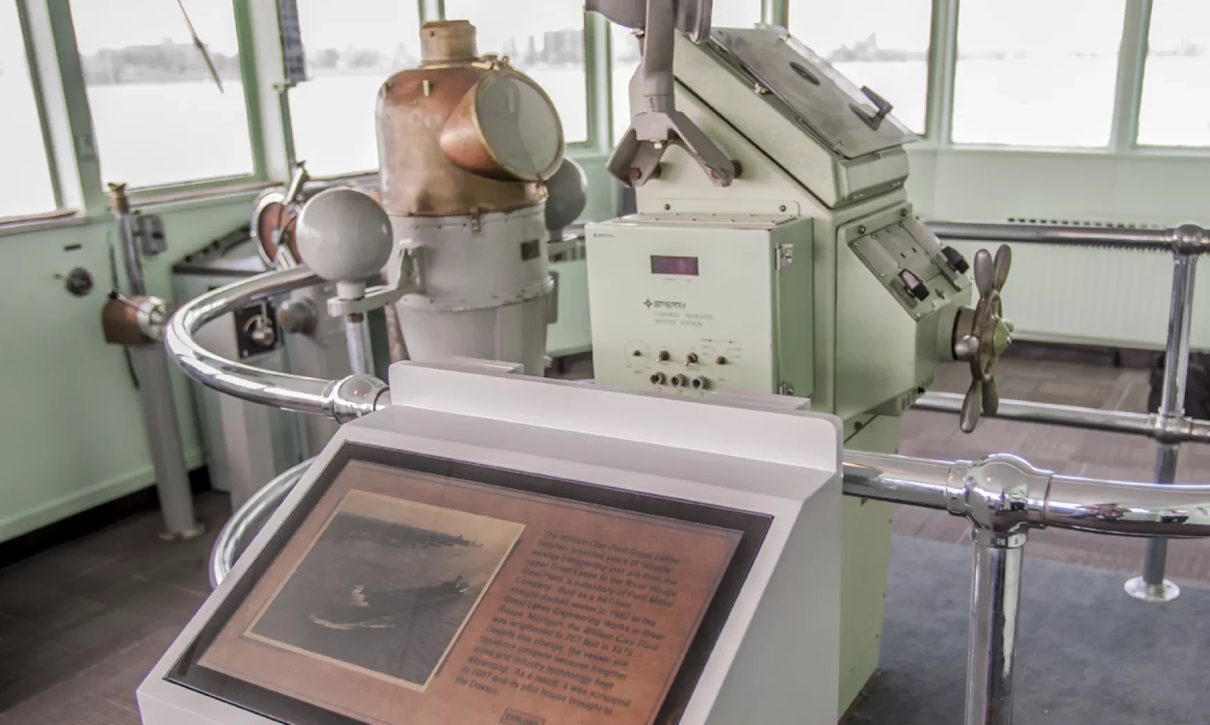 William Clay Ford Pilot House | Detroit Historical Society