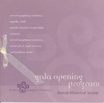 Program - Gala Opening Program