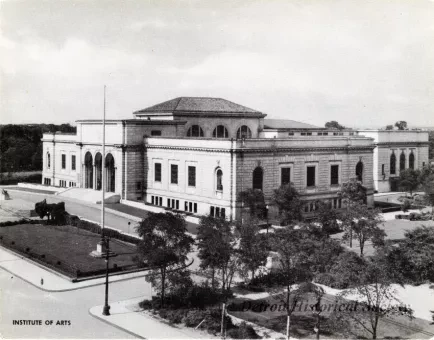 Postcard - Institute of Arts