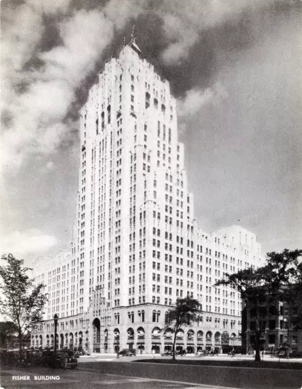 Postcard - Fisher Building