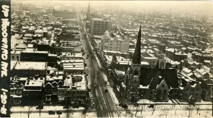 Print, Photographic - Up Woodward Ave. 1-20-15