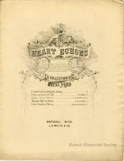 Music, Sheet - Heart Echoes, A Collection of Vocal Gems