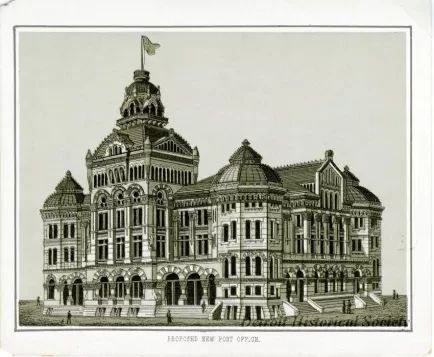 Print - Proposed New Post Office