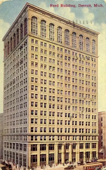 Postcard - Ford Building