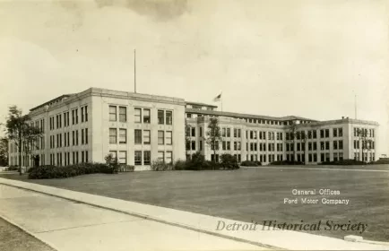 Postcard - General Offices, Ford Motor Company