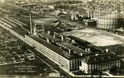 Postcard - Lincoln Motor Company, division of the Ford Motor Company