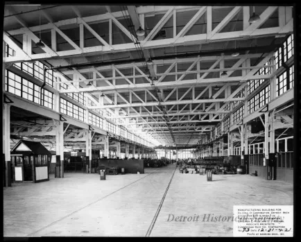 Negative, Film - Manufacturing Building for Ex-Cell-O Corporation, Detroit, Michigan