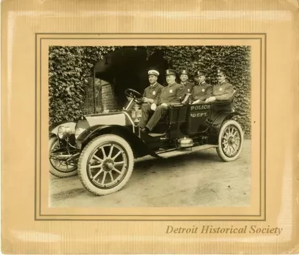 Print, Photographic - Detroit Police Officers