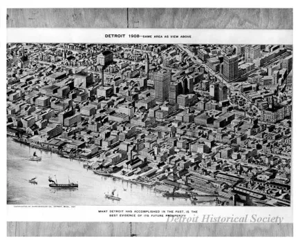 Print - Detroit 1908