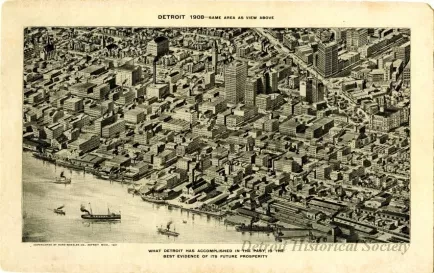 Print - Detroit 1908