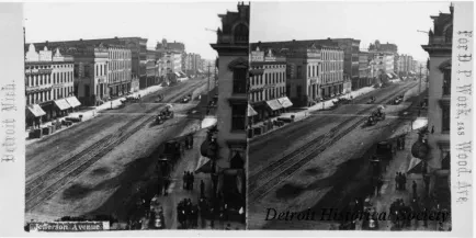 Stereograph - Jefferson Avenue