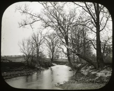 Transparency, Lantern-slide - On the Rouge near Sand Hill