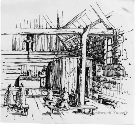 Print - Detroit's First Church