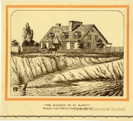 Print - The Mansion of St. Martin