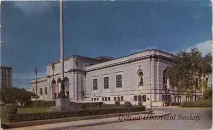 Postcard - Detroit Institute of Art - Detroit Institute of Art