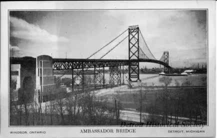 Postcard - Ambassador Bridge