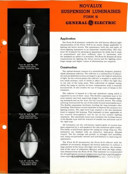 Catalog - Novalux Suspension Luminaires Form 81