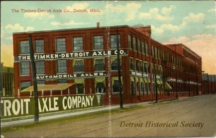 Postcard - The Timken-Detroit Axle Co., Detroit, Mich.