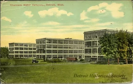 Postcard - Chalmers Motor Company, Detroit, Mich.