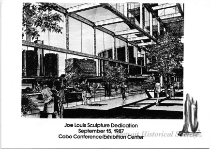 Program - Joe Louis Sculpture Dedication