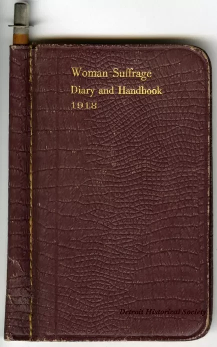 Book, Address - Women Suffrage Diary and Handbook