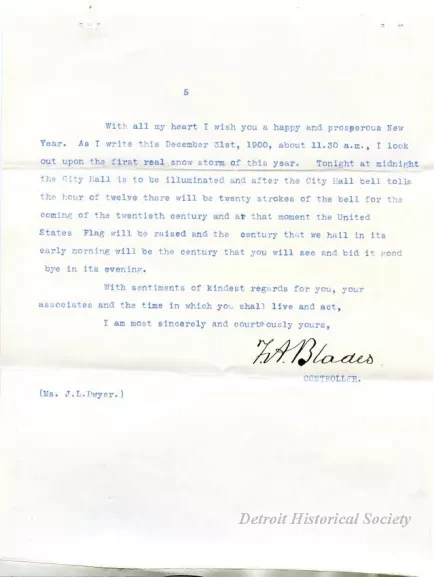 Letter - Office of the Controller