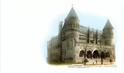 Postcard - Detroit Museum of Art