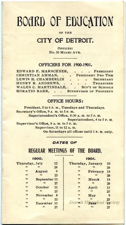 Roster - Board of Education